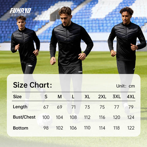 FUNRYO 鳥巣NESTシリーズハーフジッパー防寒トレーニングウェア3.0 253311701