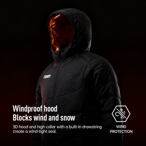 FUNRYO 灵动BASICシリーズ ロングダウンコート